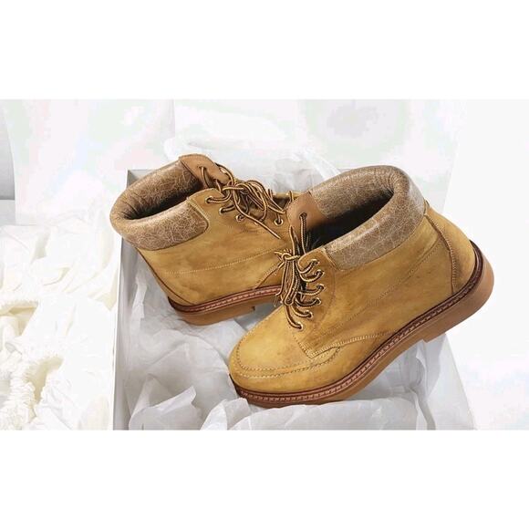 $790 MAISON MARGIELA Leather Ankle Boots US Size 7. main image 9